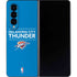 NBA Oklahoma City Thunder Standard - Blue Galaxy Z Fold4 5G Skin