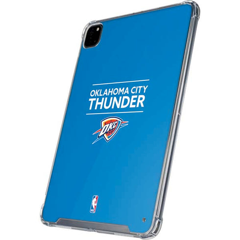 NBA Oklahoma City Thunder Standard - Blue iPad Pro 12.9in (2020) Clear Case