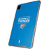 NBA Oklahoma City Thunder Standard - Blue iPad Pro 12.9in (2020) Clear Case