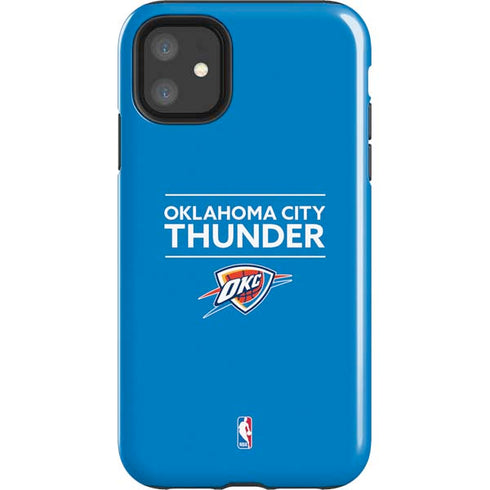 NBA Oklahoma City Thunder Standard - Blue iPhone 11 Impact Case