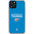 NBA Oklahoma City Thunder Standard - Blue iPhone 11 Pro Clear Case
