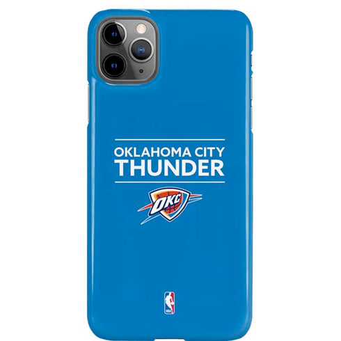 NBA Oklahoma City Thunder Standard - Blue iPhone 11 Pro Max Lite Case