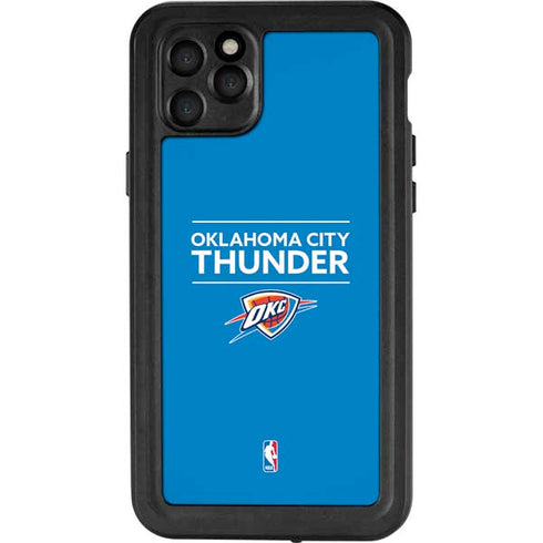 NBA Oklahoma City Thunder Standard - Blue iPhone 11 Pro Max Waterproof Case