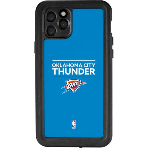 NBA Oklahoma City Thunder Standard - Blue iPhone 11 Pro Waterproof Case