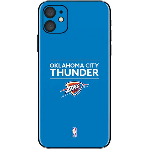 NBA Oklahoma City Thunder Standard - Blue iPhone 11 Skin
