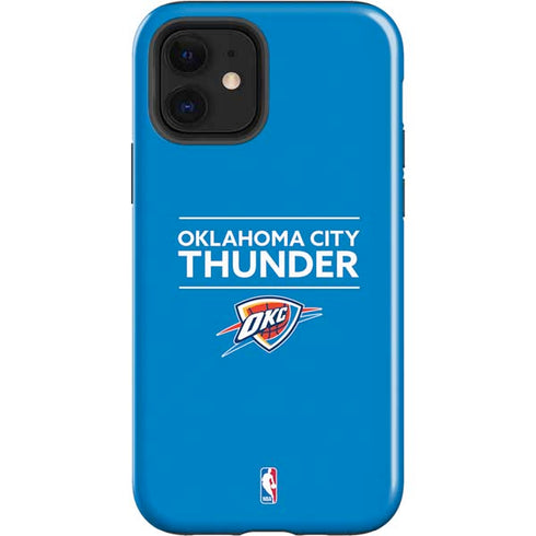 NBA Oklahoma City Thunder Standard - Blue iPhone 12 Impact Case