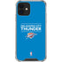 NBA Oklahoma City Thunder Standard - Blue iPhone 12 Mini Clear Case