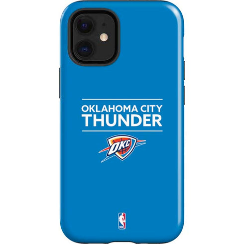 NBA Oklahoma City Thunder Standard - Blue iPhone 12 Mini Impact Case