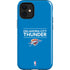 NBA Oklahoma City Thunder Standard - Blue iPhone 12 Mini Impact Case