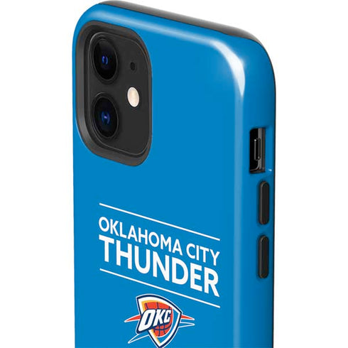 NBA Oklahoma City Thunder Standard - Blue iPhone 12 Mini Impact Case