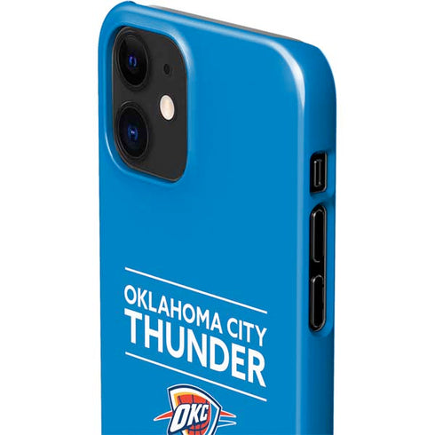 NBA Oklahoma City Thunder Standard - Blue iPhone 12 Mini Lite Case