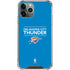 NBA Oklahoma City Thunder Standard - Blue iPhone 12 Pro Max Clear Case