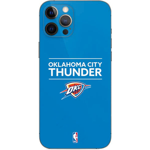 NBA Oklahoma City Thunder Standard - Blue iPhone 12 Pro Max Skin