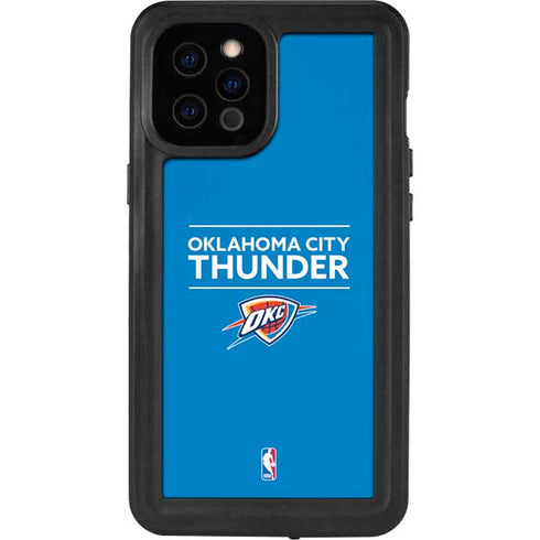NBA Oklahoma City Thunder Standard - Blue iPhone 12 Pro Max Waterproof Case