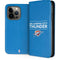 NBA Oklahoma City Thunder Standard - Blue iPhone 13 Pro Folio Case