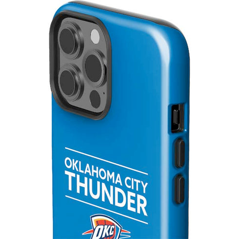 NBA Oklahoma City Thunder Standard - Blue iPhone 13 Pro Max Impact Case