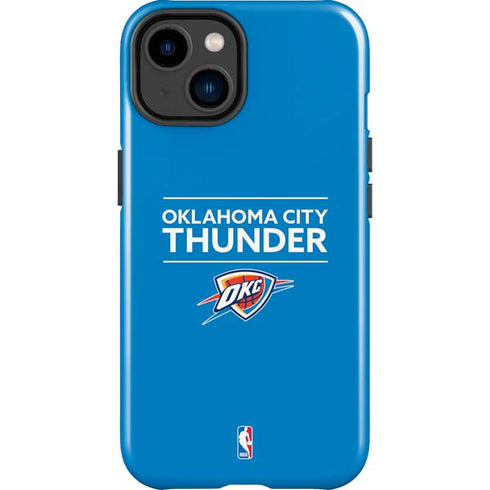 NBA Oklahoma City Thunder Standard - Blue iPhone 15 Plus Impact Case