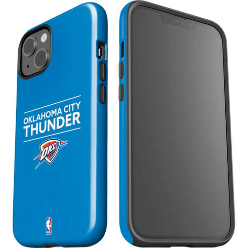 NBA Oklahoma City Thunder Standard - Blue iPhone 15 Impact Case