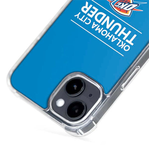 NBA Oklahoma City Thunder Standard - Blue iPhone 15 Plus MagSafe Case