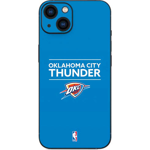 NBA Oklahoma City Thunder Standard - Blue iPhone 14 Plus Skin