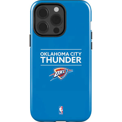 NBA Oklahoma City Thunder Standard - Blue iPhone 14 Pro Impact Case