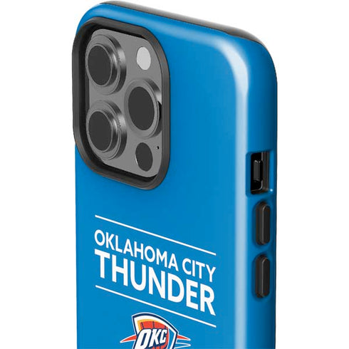 NBA Oklahoma City Thunder Standard - Blue iPhone 14 Pro Impact Case