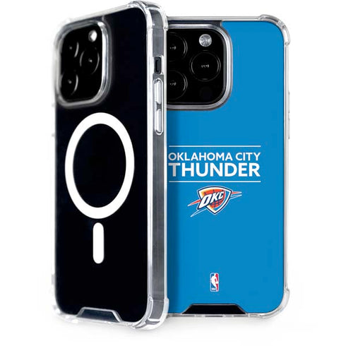 NBA Oklahoma City Thunder Standard - Blue iPhone 15 Pro MagSafe Case
