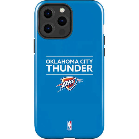 NBA Oklahoma City Thunder Standard - Blue iPhone 15 Pro Max Impact Case