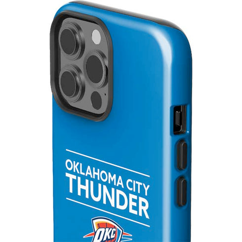 NBA Oklahoma City Thunder Standard - Blue iPhone 15 Pro Max Impact Case