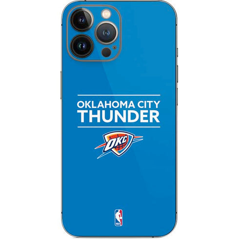 NBA Oklahoma City Thunder Standard - Blue iPhone 14 Pro Max Skin