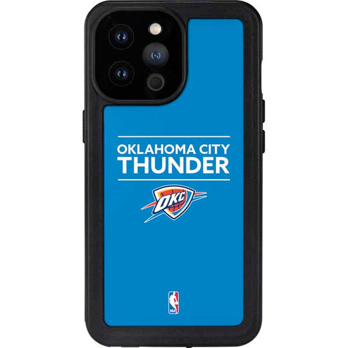 NBA Oklahoma City Thunder Standard - Blue iPhone 14 Pro Max Waterproof Case