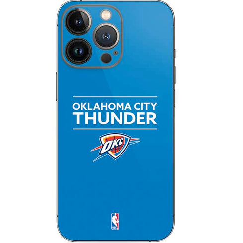NBA Oklahoma City Thunder Standard - Blue iPhone 14 Pro Skin