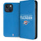 NBA Oklahoma City Thunder Standard - Blue iPhone 15 Plus Folio Case