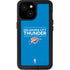NBA Oklahoma City Thunder Standard - Blue iPhone 15 Waterproof Case