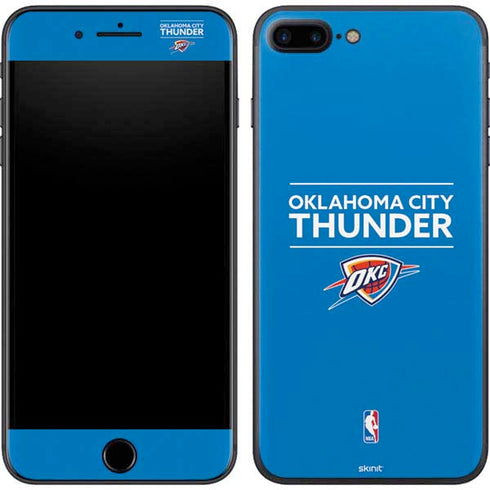 NBA Oklahoma City Thunder Standard - Blue iPhone 8 Plus Skin