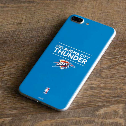 NBA Oklahoma City Thunder Standard - Blue iPhone 8 Plus Skin