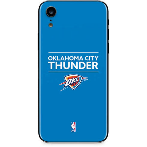 NBA Oklahoma City Thunder Standard - Blue iPhone XR Skin