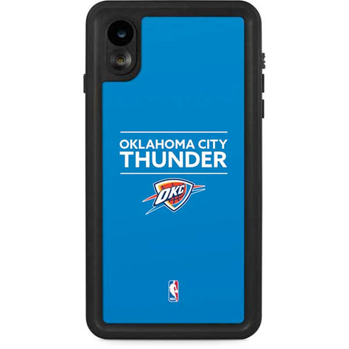 NBA Oklahoma City Thunder Standard - Blue iPhone XR Waterproof Case