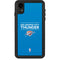 NBA Oklahoma City Thunder Standard - Blue iPhone XR Waterproof Case