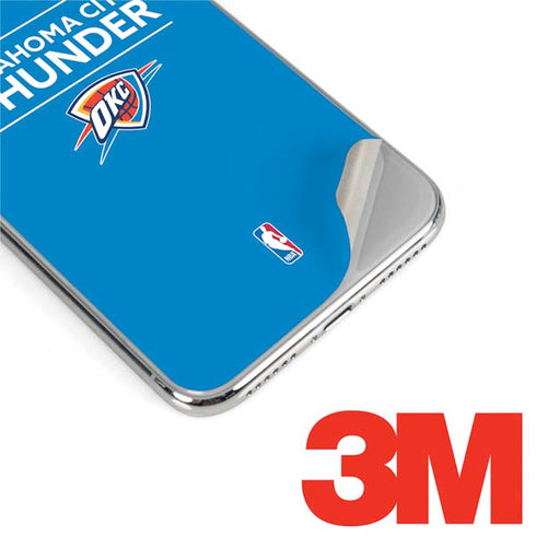 NBA Oklahoma City Thunder Standard - Blue iPhone XS Max Skin