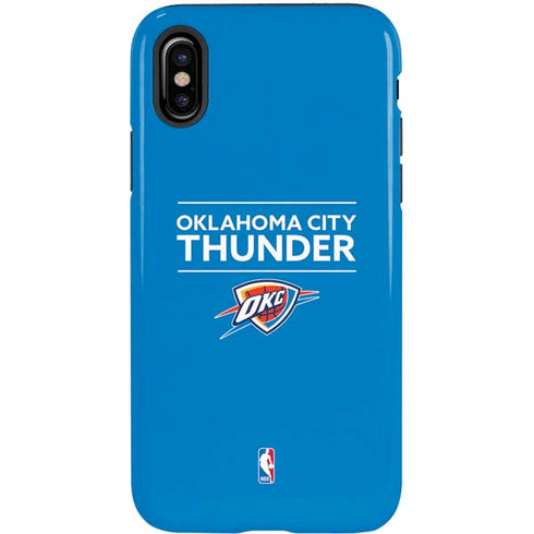 NBA Oklahoma City Thunder Standard - Blue iPhone XS Pro Case