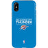 NBA Oklahoma City Thunder Standard - Blue iPhone XS Pro Case