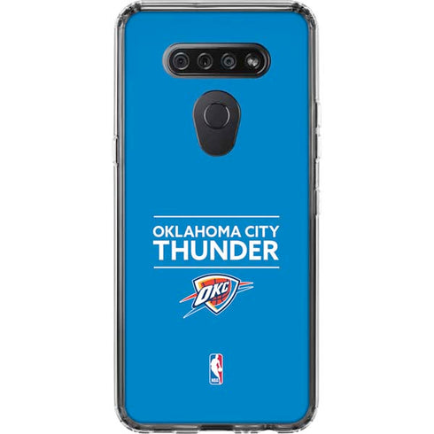 NBA Oklahoma City Thunder Standard - Blue LG K51/Q51 Clear Case