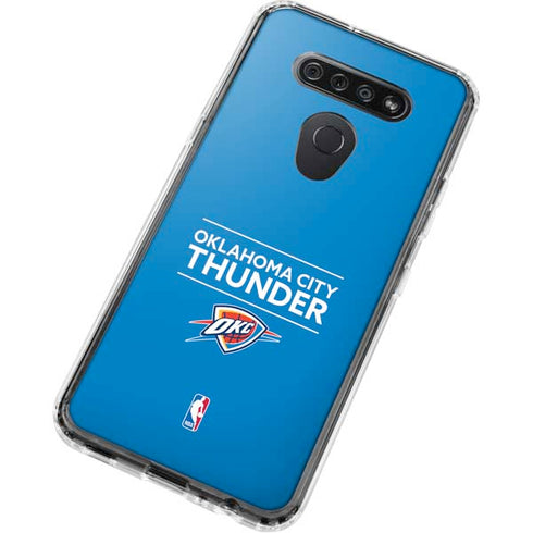 NBA Oklahoma City Thunder Standard - Blue LG K51/Q51 Clear Case