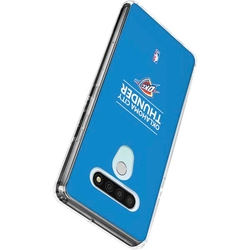 NBA Oklahoma City Thunder Standard - Blue LG Stylo 6 Clear Case