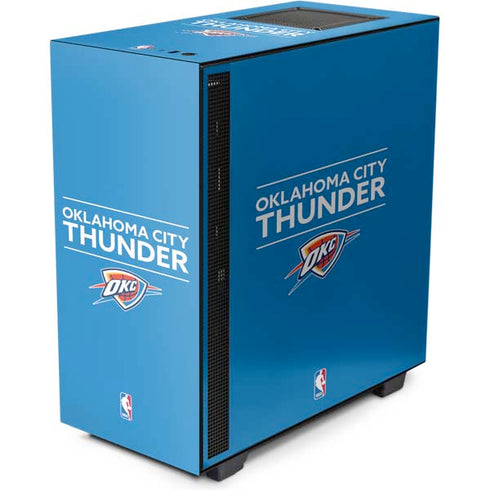 NBA Oklahoma City Thunder Standard - Blue NZXT H510 Compact ATX Mid-Tower Case Skin