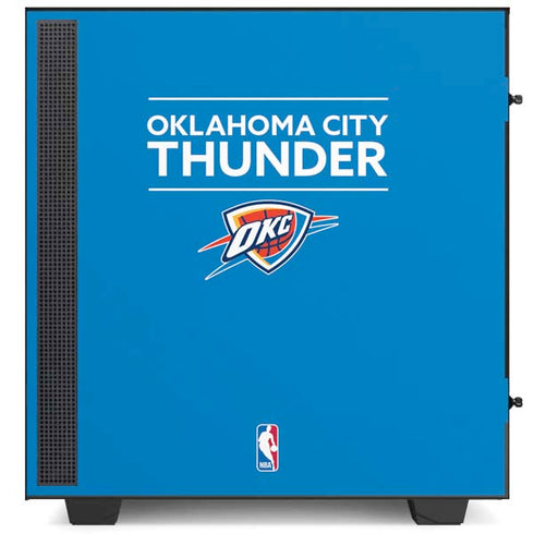 NBA Oklahoma City Thunder Standard - Blue NZXT H510 Compact ATX Mid-Tower Case Skin
