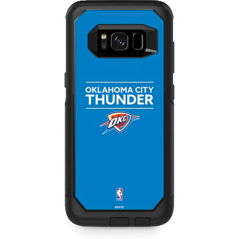NBA Oklahoma City Thunder Standard - Blue Otterbox Commuter Galaxy Skin