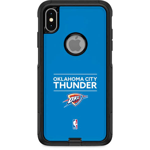 NBA Oklahoma City Thunder Standard - Blue Otterbox Commuter iPhone Skin