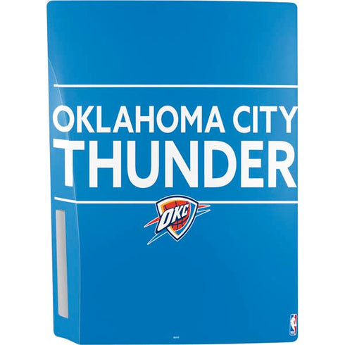 NBA Oklahoma City Thunder Standard - Blue PS5 Console Skin